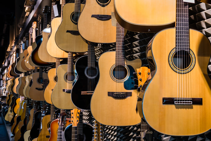 Popular Acoustic Guitar Body Types